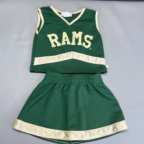 Colorado State Rams CSU Football Cheer Outfit Green Gold Vintage Third Street 3T Cover
