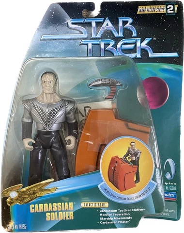 1998 PLAYMATES STAR TREK WARP FACTOR SERIES 2 Cardassian Soldier ACTION FIGURE Cover
