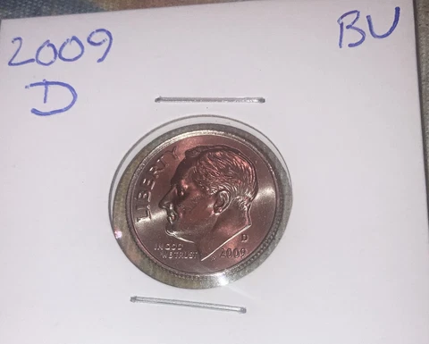2009 D Roosevelt Dime • BU • #230710 Cover
