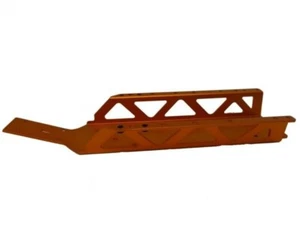 Alloy Main Chassis Red In US Fit 1/5 HPI BAJA RV KM 5B 5T 5SC RC CAR PARTS - Picture 1 of 2
