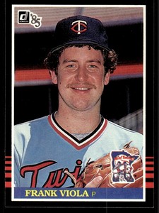 1985 Donruss Frank Viola Minnesota Twins #436
