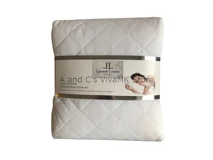 Luxury Quilted Mattress Protector King Size. Machine Washable. Extra Deep 33cm. - Picture 1 of 4