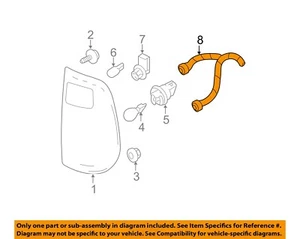 FORD OEM Taillight Tail Light-Rear-Wiring Wire Harness BC3Z13A409A - Bild 1 von 2
