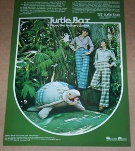 1974 print ad page - Turtle Bax Jeans fashion cute girls Vintage advertising - Picture 1 of 1