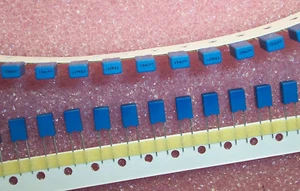 MENGE (100) 0,47uf 63V 10 % VERPACKT POLYESTER FOLIENKONDENSATOREN TC350T-.47/63/10 % SEACOR - Bild 1 von 2