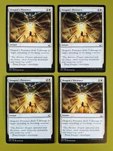 Dragon's Presence x4 Global Series 4x Magic the Gathering MTG - Picture 1 of 1
