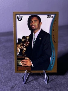 1998 Topps #356 Charles Woodson RC Rookie Oakland Raiders - Picture 1 of 2