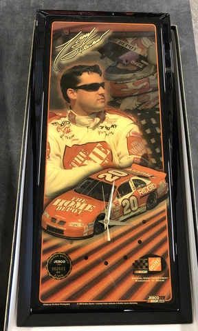 Tony Stewart Nascar #20 The Home Depot Pontiac Grand Prix Clock Cover