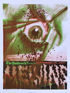 The Melvins - 2007 poster - Denny Schmickle - 18x24” Hand Screened - Picture 1 of 1