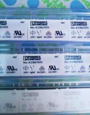 1pcs Phoenix Contact REL-MR -24DC/21 single relay 2961105 - Image 1 of 3