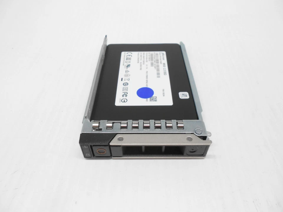 Micron 1TB SSD SATA 6G 2.5" HARD DRIVE Fits Dell R340 R440 R540 R640 R740 R940 - Image 1 of 1