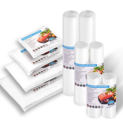 Vakuum Gefrierbeutel Verpackungsmaterial Vakuumierfolie für Folienschweißgeräte - Bild 1 von 4