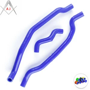 Blue For Suzuki Vinson 500 LT-A500F 4x4 2002-2007 Silicone Radiator Coolant Hose - Picture 1 of 6