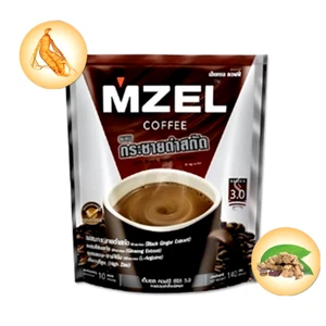 Instant Coffee For Men Black Ginger Extract Ginseng L-Arginine Zinc MZEL. - Picture 1 of 7