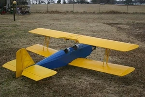 Giant Scale Super Lazy Ace Biplane 96 inch Wing Printed Plans, Free Shipping - Picture 1 of 6