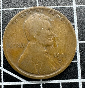 1911-D Lincoln Wheat Cent - Picture 1 of 2