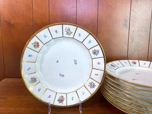 Juego de 9 platos de cena Royal Copenhagen "Henriette", Modelo Nº 444/8549. - Imagen 1 de 11