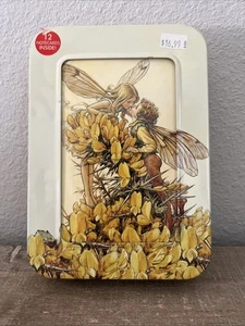 Neu Baumfrei Gruß 12 Karten in Dose "Feenromantik" Cicely Mary Barker Kunst - Bild 1 von 4