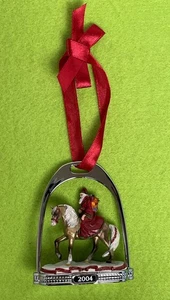 Breyer 2004 Father Christmas Santa Holiday Steigbügel Ornament #700604 ohne Karton - Bild 1 von 7