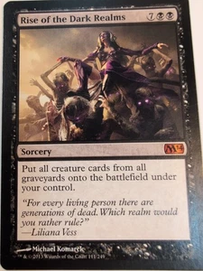 1x Rise of the Dark Realms Magic The Gathering 2014 (M14) LP regular - Imagen 1 de 24