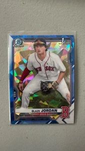 Blaze Jordan 2021 Bowman Sapphire Edition #BCP-71 azul 1er Bowman Boston Red Sox - Imagen 1 de 1