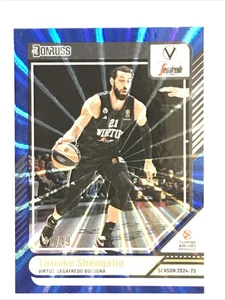 2024-25 DONRUSS EUROLEAGUE  BASKETBALL Tornike Shengelia #68 BLUE #44/75 - Picture 1 of 2