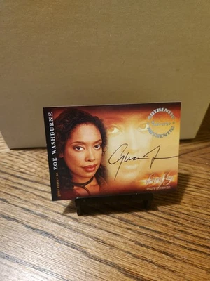 2006 Inkworks Firefly #A-2 Gina Torres as Zoë Washburne Autograph - Image 1 of 2