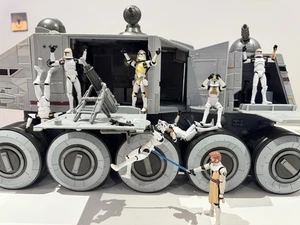 Star Wars - Juggernaut Turbo Tank mit Anti-Hagelfeuer Kanone, Speeder & Truppen - Bild 1 von 21