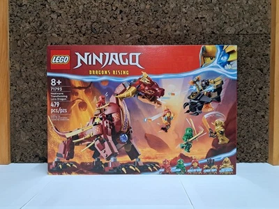 New, Sealed Lego Ninjago Dragons Rising Heatwave Transforming Lava Dragon 71793 - Image 1 of 3