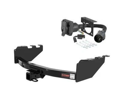 Curt Class 4 Trailer Hitch & Wiring Harness for 07-18 Silverado Sierra 1500 - Image 1 of 4