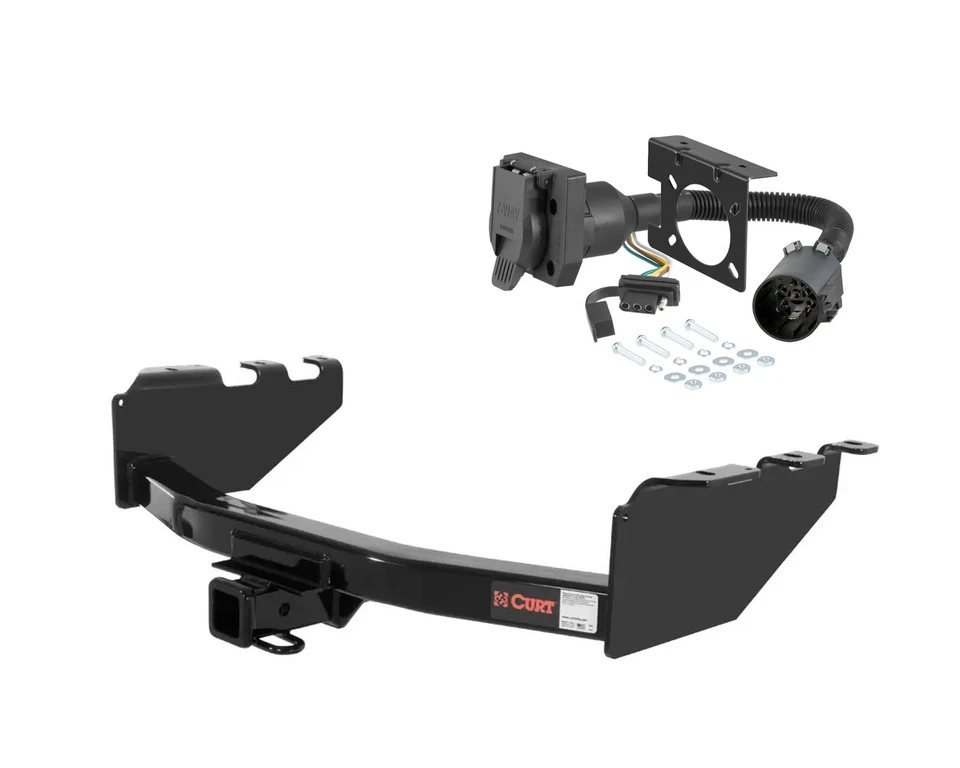 Curt Class 4 Trailer Hitch & Wiring Harness for 07-18 Silverado Sierra 1500 Foto 1 de 4