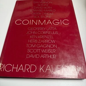 Coin Magic By Richard Kaufman & Alan Greenberg, Vintage Magic Book, Signed - Picture 1 of 4
