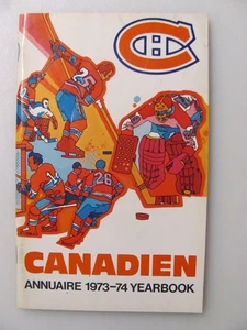 Guía de medios Montreal Canadiens 1973-74, anuario - Imagen 1 de 2