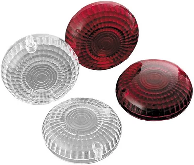 Kuryakyn Replacement Turn Signal Lenses - Clear Motorcycle Street Bike 2266 - Image 1 of 4