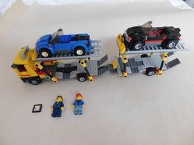 LEGO City: AUTO TRANSPORTER (60060) w/ CARS & MINIFIGS..VG+