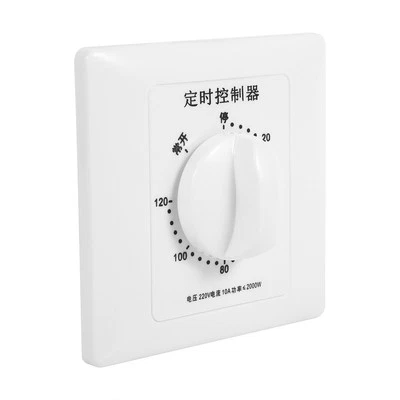 220V Zeitschaltuhr Countdown Timer Mechanisch Zeitschaltuhr Zeitschalter 120M E - Bild 1 von 4
