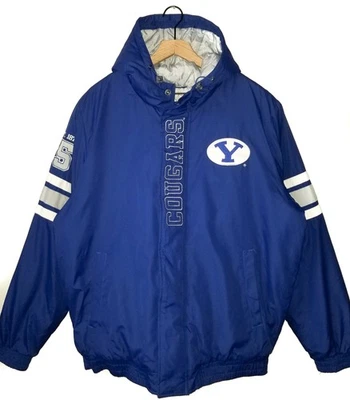 Chaqueta Brigham Young Puffer BYU Cougars De Colección G-III Carl Banks Abrigo con Capucha NUEVA XL Foto 1 de 4