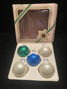 Vintage Schneemütze Weihnachtsschmuck Pyramide Rauch OVP - Bild 1 von 7