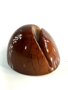 Soporte de papel de mármol marrón Page-Up soporte para documentos de escritorio hecho en Francia - Imagen 1 de 10