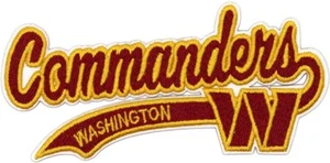 Washington Commanders embroidered Iron on patch - Picture 1 of 1