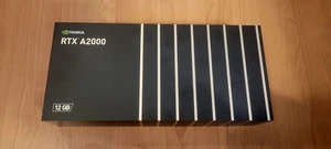 NVIDIA RTX A2000 12GB GDDR w/ ECC Ampere GPU 192-bit PCI Express 4.0 x 16 - Bild 1 von 3