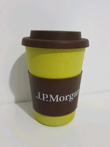J.P. Morgan Kaffee Espressotasse Becher wiederverwendbar umweltfreundlich  - Bild 1 von 6