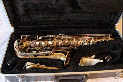 Antigua “Vosi” Alto Sax With Original Case  - Image 1 of 4