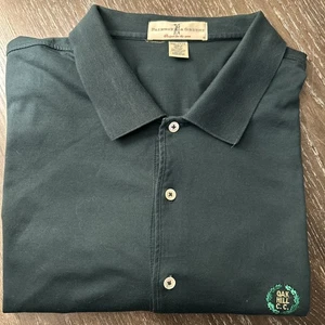 Oak Hill Country Club Alternate Logo Fairway Greene Mercerized XXL Polo Neu ohne Etikett - Bild 1 von 11