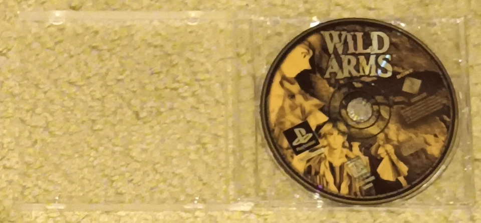 Wild Arms 1 Sony PlayStation 1 PS1 Juego PROBADO Solo Disco Funcionando Foto 1 de 2