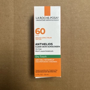La Roche-Posay Anthelios klare Haut ölfrei trockene Berührung LSF 60 1,7 Unzen Ablaufdatum 10/26 - Bild 1 von 5