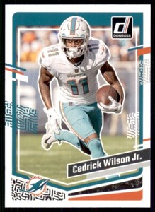 2023 Donruss Base #181 Cedrick Wilson Jr. - Miami Dolphins