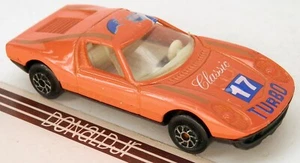 Yatming #817 Lamborghini Miura 1960s Sports Car Orange #17 1/64 Scale - Picture 1 of 2