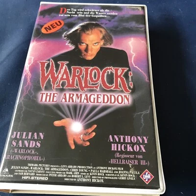 Warlock The Armageddon - FSK 18 VHS Zustand Gut @871 - Bild 1 von 4