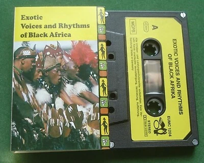 Black Africa Exotic Voices & Rhythms Cassette Tape - Image 1 of 3